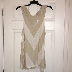 Banana republic v cut tank